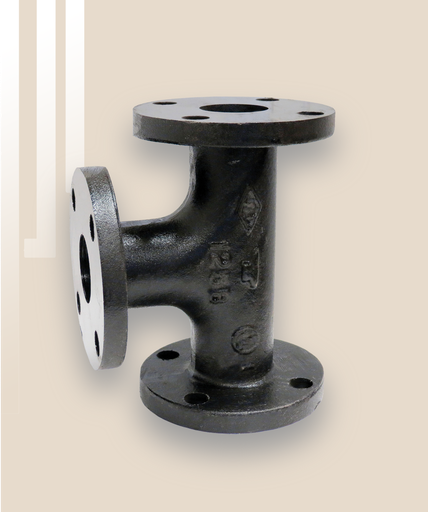 Cast iron fittings (tees, elbows, couplings)